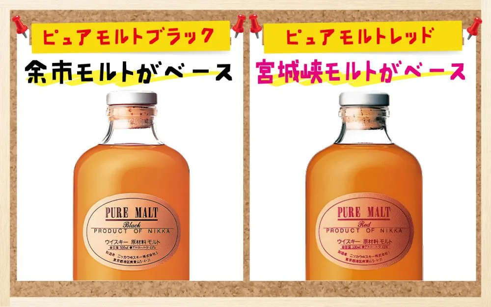 レビュー】ニッカ ピュアモルトブラックを3種類の飲み方で味と香りを